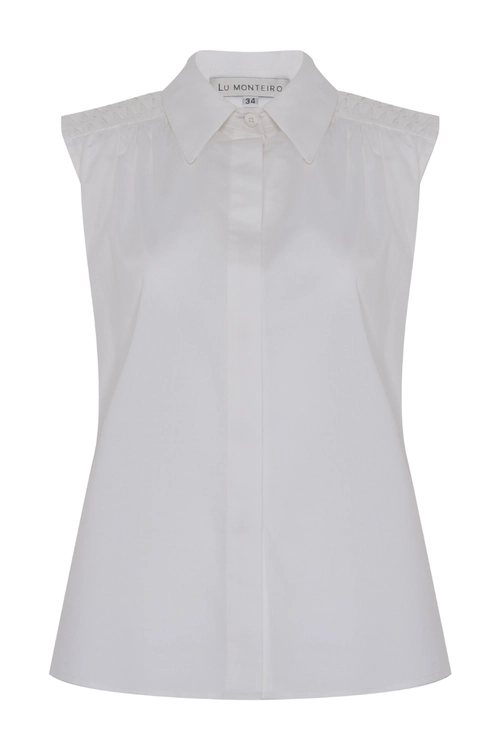 CAMISA SEM MANGA CASINHA DE ABELHA