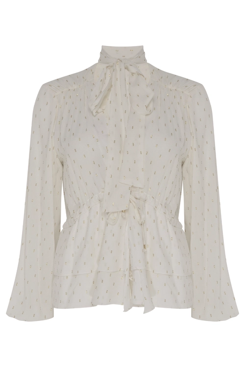 BLUSA MARIANA PEPLUM LAÇO
