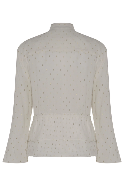 BLUSA MARIANA PEPLUM LAÇO
