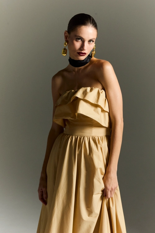 VESTIDO TQC BABADOS