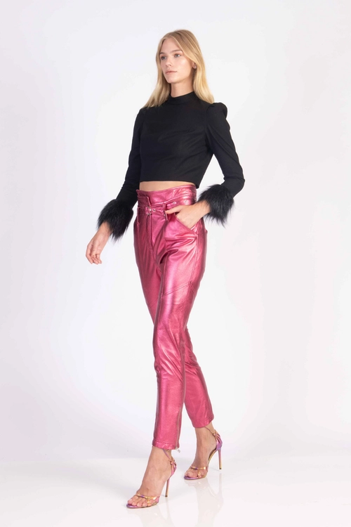 CALÇA METALIZADA