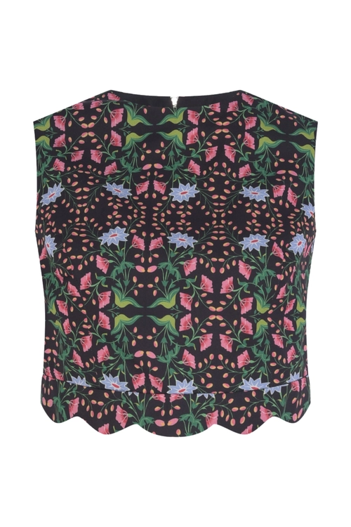 TOP CONCHAS FLORAL