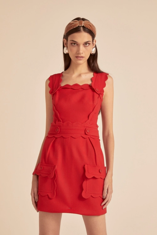 VESTIDO CONCHA CURTO