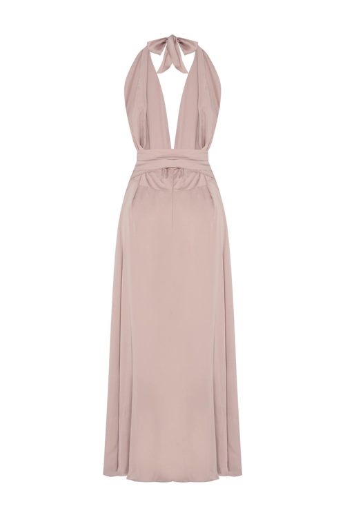 VESTIDO LONGO FRENTE ÚNICA
