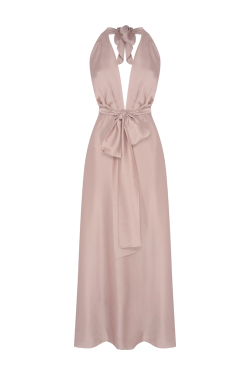 VESTIDO LONGO FRENTE ÚNICA