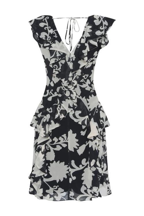 VESTIDO IRINA BABADOS FLORAL