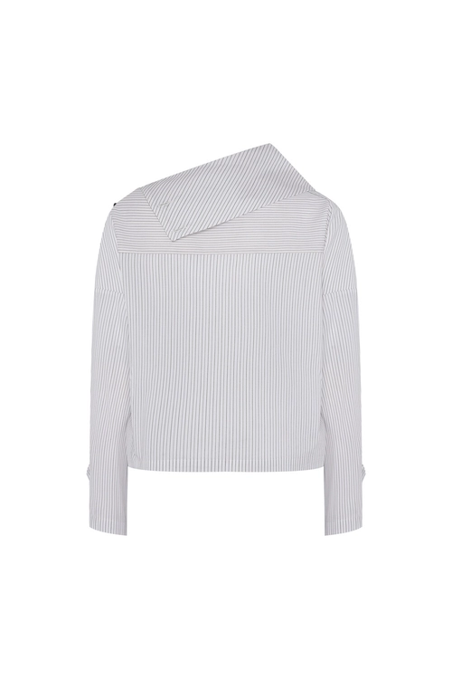 CAMISA OLIVIA LISTRADA