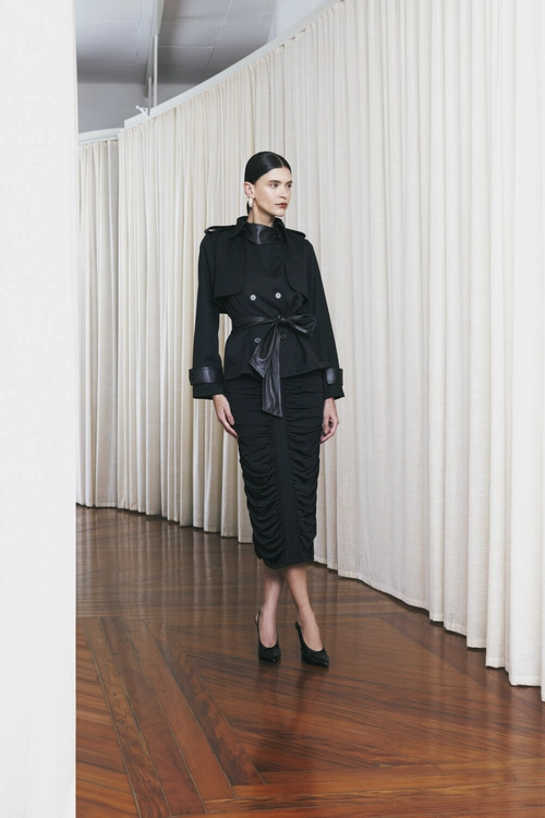 TRENCH MAVI