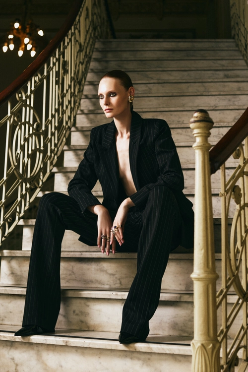 BLAZER EMMA RISCA DE GIZ