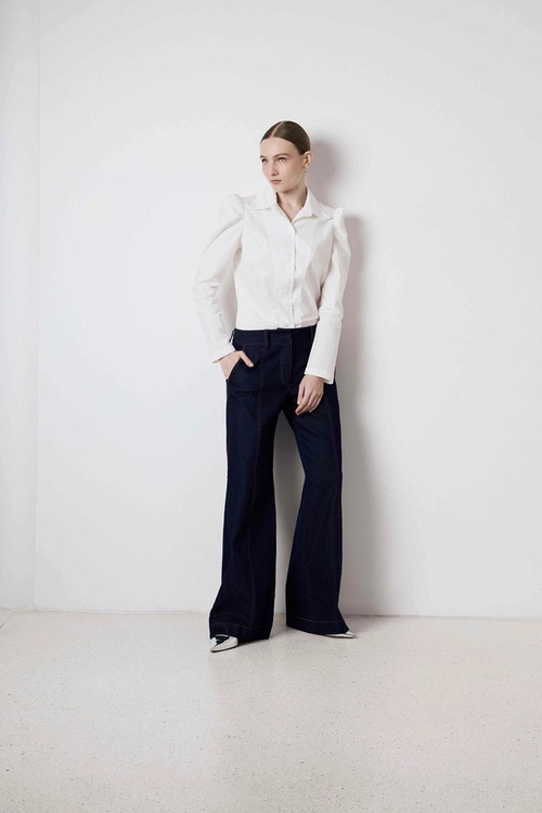 CALÇA WIDE LEG CINTURA ALTA