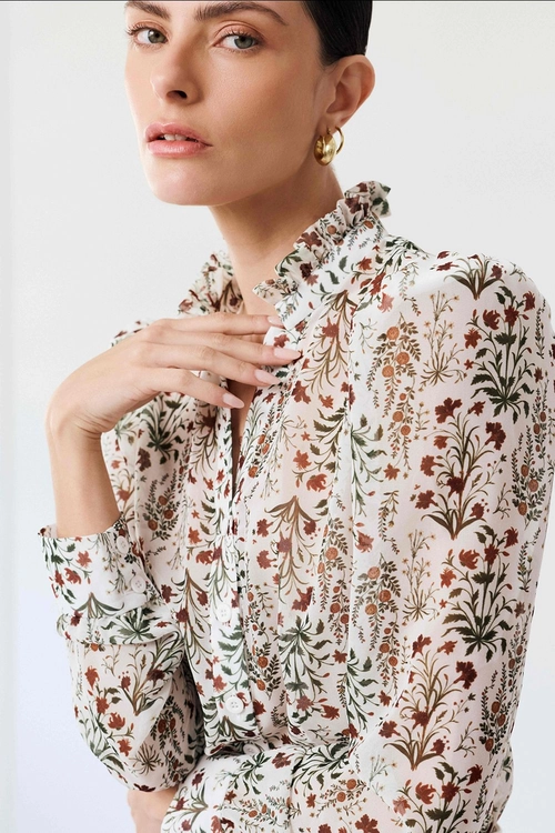 CAMISA MANGA LONGA FLORA
