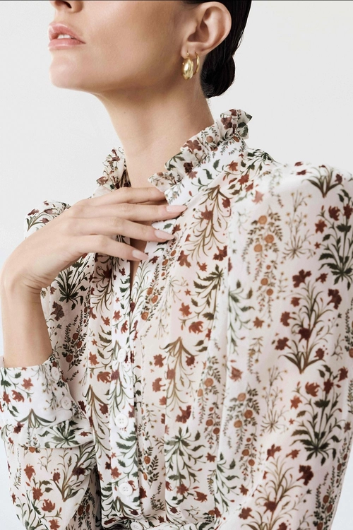 CAMISA MANGA LONGA FLORA
