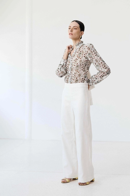 CALÇA WIDE LEG CINTURA ALTA MANUELA